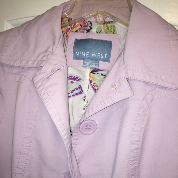 Super Cute light weight trench coat - Lavender 💜 - Picture 2 of 5